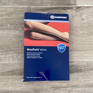 NWT Bauerfeind XL Plus Short Caramel VenoTrain AG Ccl1 compression hose